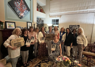 Great evening with an Orinda book club!